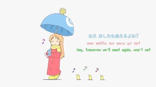 sayaka sasaki - zzz (Nichijou ED) Selamat tidur kamu, berharap besok bisa melihatmu