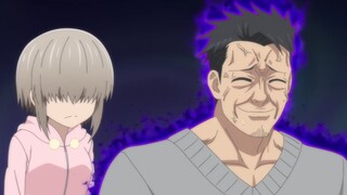 "Bố Uzaki cuối cùng cũng gặp được Sakurai, tình yêu từ người cha già!"
