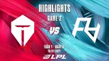 [Highlights] RA vs. TES - Game 2 | Tuần 1 Ngày 3 | LPL Mùa Xuân 2022