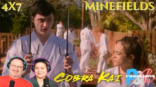 Cobra Kai 4x7 Couples Reaction! "Minefields"