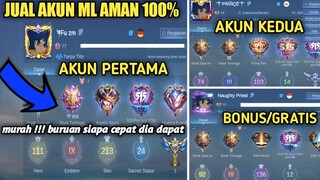 JUAL 2 AKUN GAME MOBILE LEGENDS SULTAN MURAH AMAN, AMANAH & TERPERCAYA 100% TERBARU 2021 - MLBB