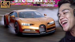 Customizing my GOLD BUGATTI Supercar - Forza Horizon 5