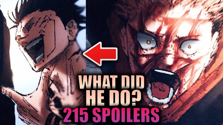 WE FIND OUT WHAT SUKUNA DID TO YUJI / Jujutsu Kaisen Chapter 215