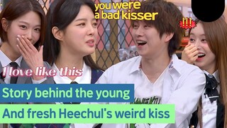 Awww! I love things like this! Heechul acted like he knew everything but... #superjunior