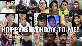 MY YOUTUBE FRIENDS GREETED ME A HAPPY BIRTHDAY! 😍❤