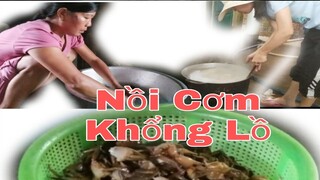 Ẩm Thực Mẹ Làm Cua 🦀Con Nấu Một Nồi Cơm Đặc Biệt  khổng lồ | Quê Nhà Có Mẹ