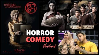 REACTION! THAILAND HORROR (COMEDY) MOVIE - GRANDMOTHER & PEE MAK (ENG SUB)