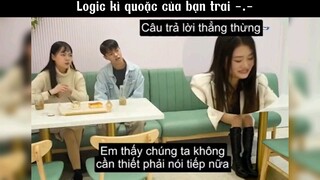 logic kì cục của bạn trai #haihuoc