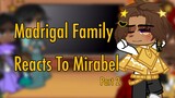 Madrigal Family reacts to Mirabel •||• Part 2 of Villain Mirabel •||• Reaction •||• Encanto || Angst