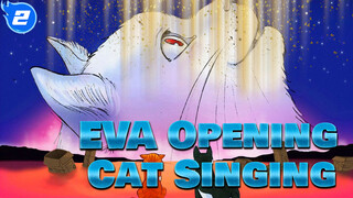 Singing "A Cruel Angel's Thesis" With Only The Word "Nyan" | MV_2