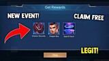 HOW TO GET FREE EPIC SKIN AND LIMITED RECALL! LEGIT100% | BUT HOW? CLAIM FREE! | Mobile Legends 2021