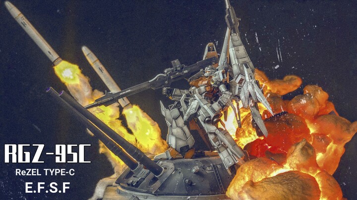 [Mô hình cảnh Gundam] Tướng Raibil—Richel C