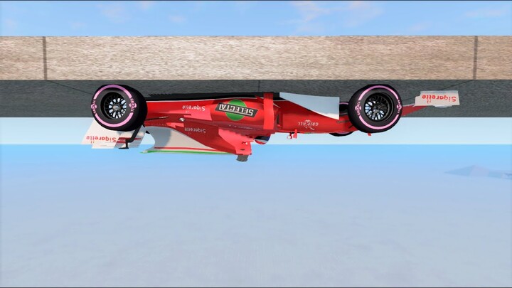 Is it possible to drive upside down in F1?