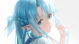 [CreatePro/Proses Menggambar] Butuh 14 jam, 51 menit dan 4 detik untuk menggambar Asuna sekaligus