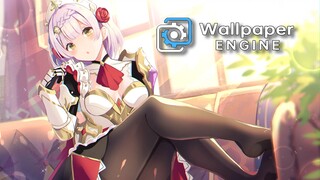 【Wallpaper Engine】Black Silk Noble · Second Dimension Wallpaper Recommendation