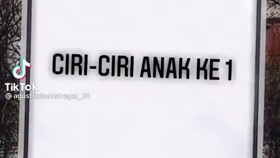 ciri anak 1