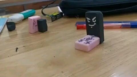 Bro what are the erasers doing😳😳😳