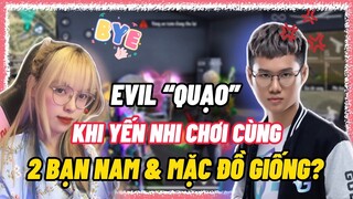 [Free Fire] Evil "Quạo" Khi Thấy Yến Nhi Được Trai Mời Chơi Game Mặc Đồ Đôi