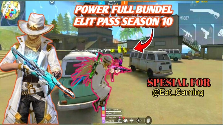 SET BUNDEL ELIT PASS SEASON 10 MEMBARA||GAME PLAY FREE FIRE