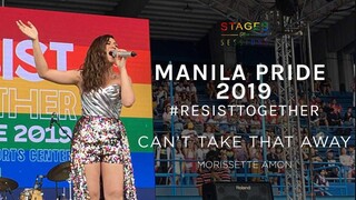 Morissette Amon - Can't Take That Away (A Mariah Carey cover) Live at Manila Pride 2019