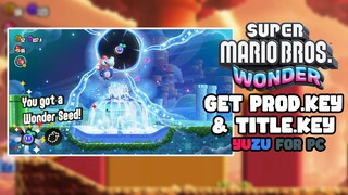 Get Product Keys & Title Keys for Yuzu Emulator to Play Super Mario Bros. Wonder