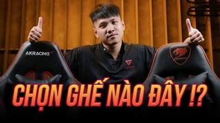 Mua ghế Gaming nào đây? Akaracing hay Cougar?