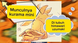 SPOILER Munculnya Kurama versi Bocil di tubuh Himawari Uzumaki