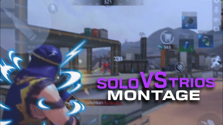SOLO VS TRIOS HIGHLIGHTS MONTAGE .!! OMEGA LEGENDS INDONESIA