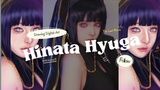 FAN-ART COSPLAYER JADI GAMBAR DIGITALL...!!!! [ HYUGA HINATA] The Last 😍