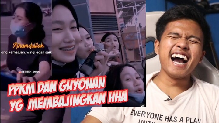 REACTION VIDEO JOWO NGAKAK - REAKSI VIDEO LUCU