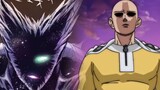 One Punch Man: The strongest fist, the fist of the god, Saitama's attack may have been unable to hit the hungry wolf! (guess)