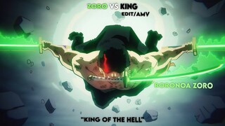 ZORO VS KING - One Piece Episode 1062『Edit/AMV』4K