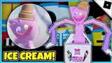 Poppy Playtime RP - How to get ICE CREAM HUGGY BADGE (ROBLOX)