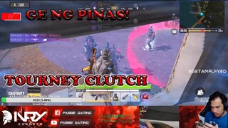 GE NG PINAS | TOURNAMENT WINNING CLUTCH | HIGHLIGHT | NRX ESPORTS | NRX 420 | CODM | GARENA