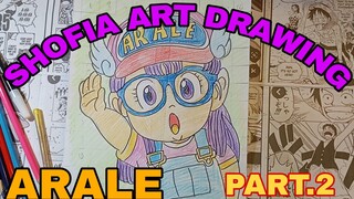 DRAWING ARALE, Dr.slump part.1