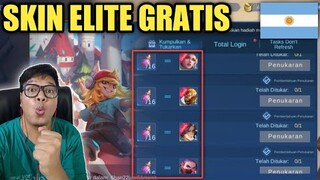 CEK AKUN KALIAN !! SKIN ELITE GRATIS PERMANEN CUMA DI SURUH LOGIN ! SERVER AMERIKA LATIN