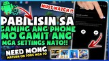 DAPAT NAKA TURN ON TONG MGA SETTING NATO SA PHONE MO!! For Gaming Performance Ng Phone Mo