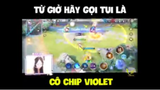 Cô Chip violet