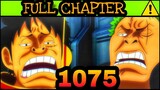 FULL CHAPTER 1075 LUFFY AT ZORO NANDIRI! | One Piece Tagalog Analysis