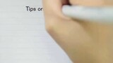 [Thư pháp]Mẹo để chữ viết tay gọn gàng và dễ đọc