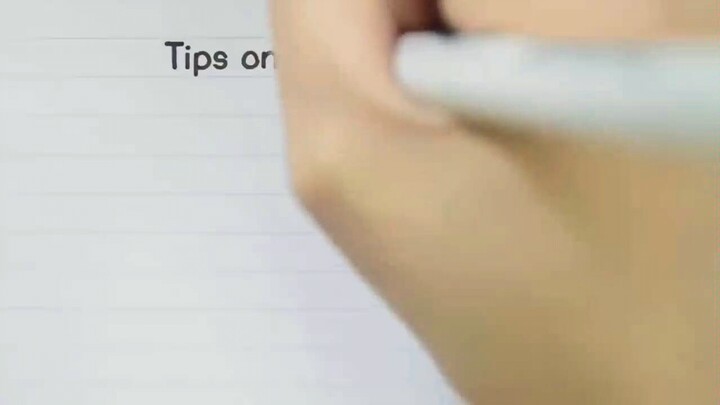 [Thư pháp]Mẹo để chữ viết tay gọn gàng và dễ đọc