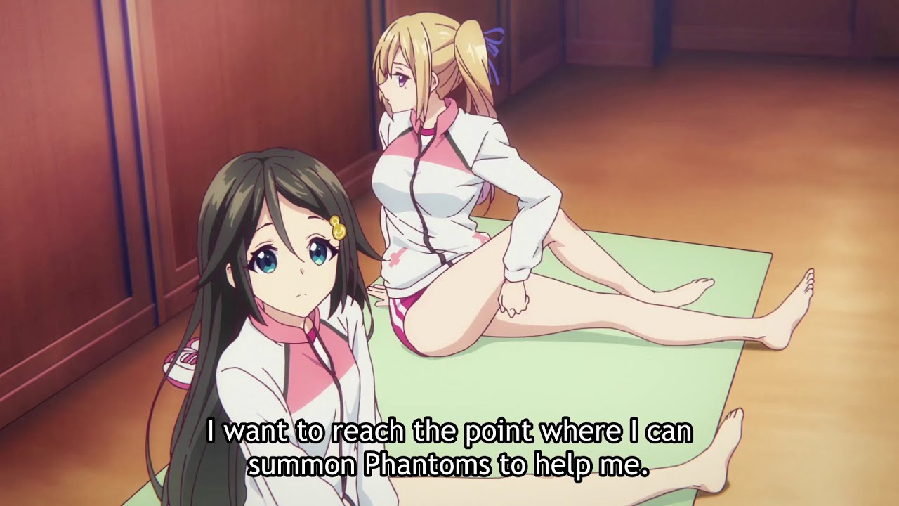 Musaigen no Phantom World ~ team Mai vs Gorilla phantom 