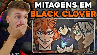 REAGINDO AS INCRÍVEIS MITAGENS EM BLACK CLOVER #2