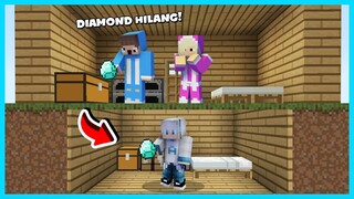 MIPAN & ZUZUZU KAGET! AKUDAV NGEPRANK BUAT RUANGAN RAHASIA DI BAWAH TEMPAT TIDUR MINECRAFT!