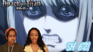 2,000 Years Ago | Attack On Titan (Shingeki no Kyojin) Season 4 Part 2 Episode 21 | Reaction