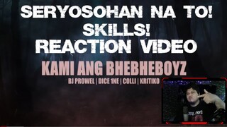 KAMI ANG BHEBHEBOYZ - BJ PROWEL | DICE 1NE | COLLI | KRITIKO Reaction Video