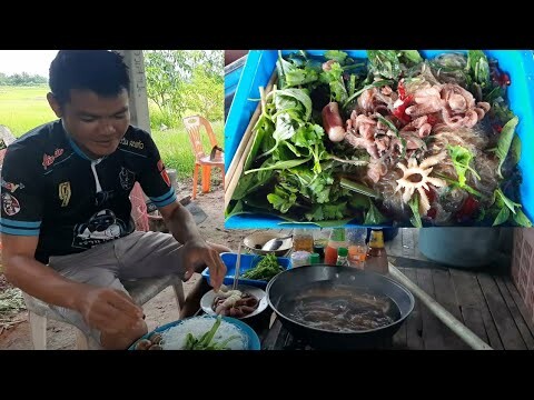 ก๋วยเตี๋ยวบ้านๆ น้ำซุปสมุนไพรนัวๆสูตรเด็ดบ่าวพันธุ์พื้นเมือง ยุนำไฮ่นำนาคึเก่า