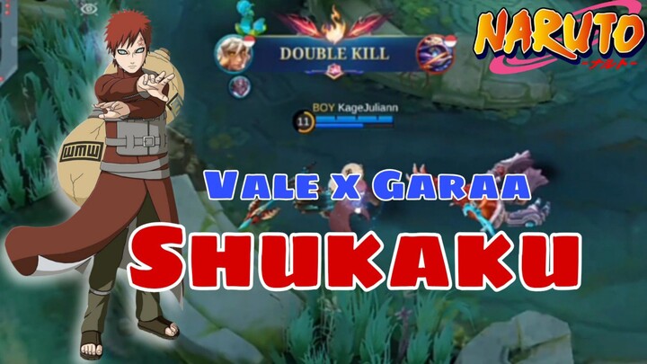 Review Skin Vale Kolaborasi Naruto " Garaa " Efek Ultinya Barbar banget🤩🤩