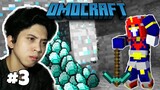 OMOCRAFT 2 #3 - KUHA DIAMONDS sa OMOCRAFT + CONCRETE MAKER (Filipino Minecraft SMP)