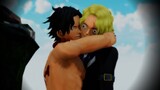 [MMD One Piece] - Ace x Sabo - I Luv It